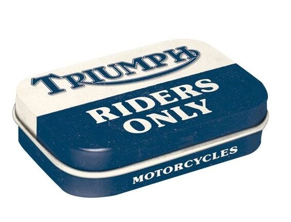 Nostalgic Art Mint Box Triumph - Riders Only