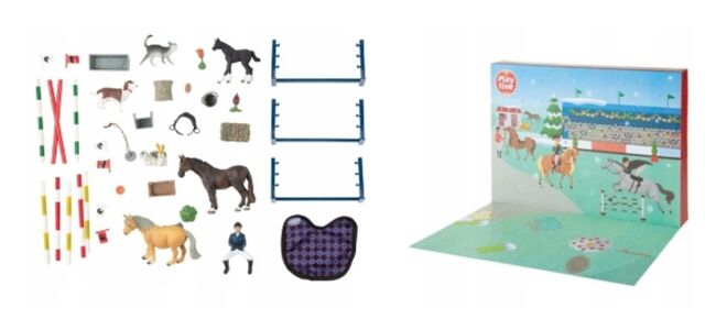 Playtive Adventní kalendář stáj koní