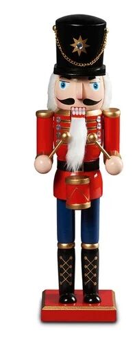 Louskáček bubeník 35cm