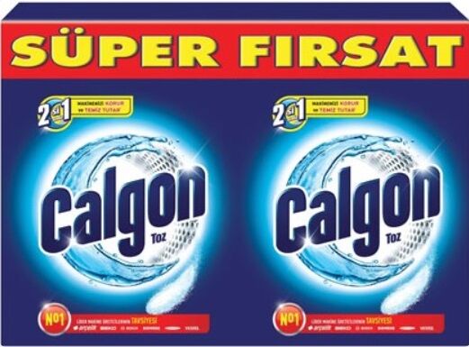 Calgon 2v1 prášek 1 kg (500 g + 500 g)