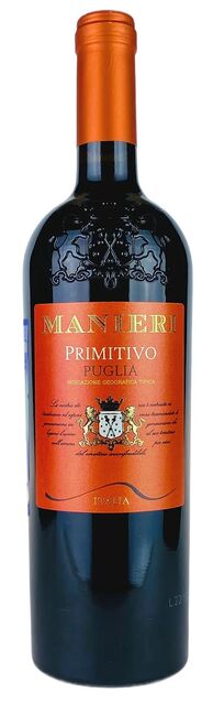 Manieri Primitivo Puglia IGT 0,75l