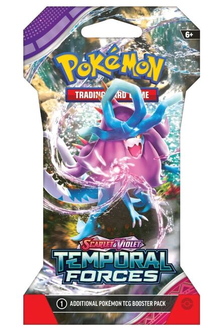 Pokémon Company Pokémon TCG: SV05 Temporal Forces - 1 Blister Booster