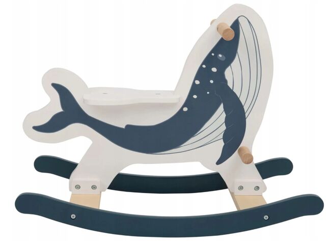 Playtive Dřevěná houpačka ve tvaru velryby