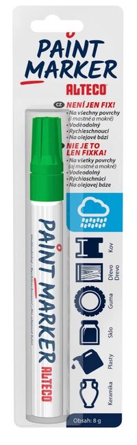ALTECO Paint Marker Classic zelený