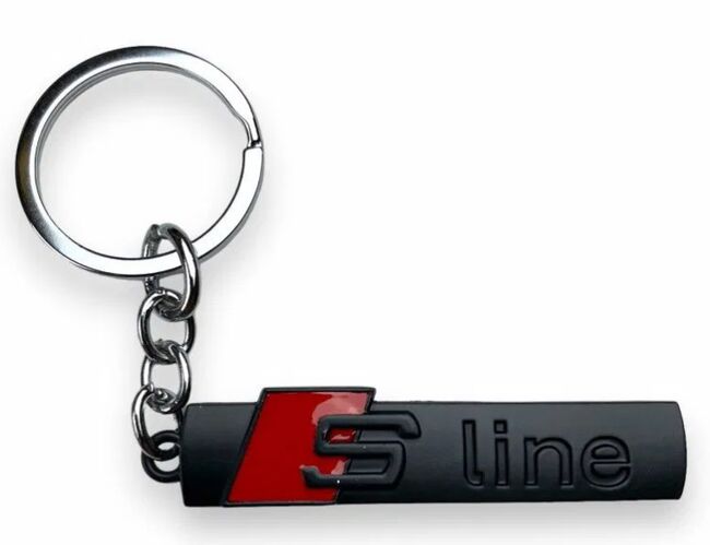 Přívěsek na kliče AUDI S Line black