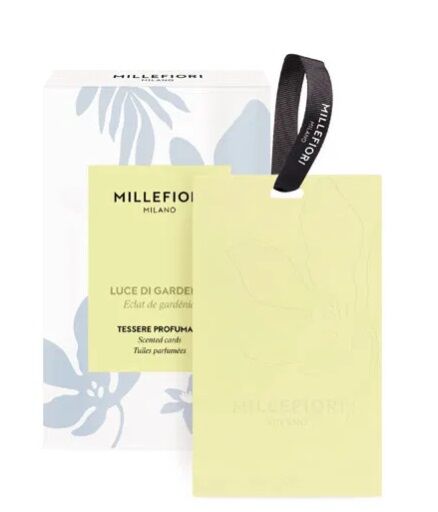 Millefiori MILLEFIORI Laundry vonná karta Luce Di Gardenia 3 ks