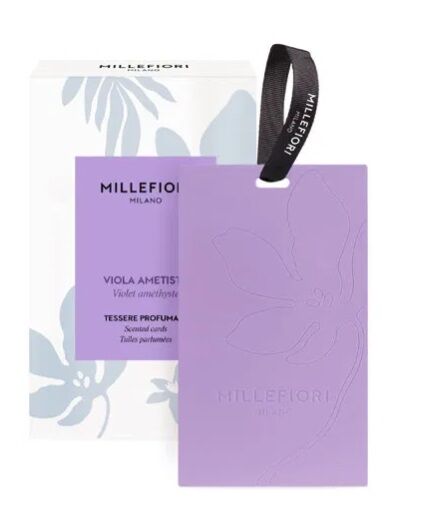 Millefiori MILLEFIORI Laundry vonná karta Viola Ametista 3 ks