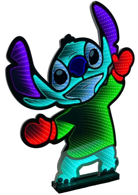 Disney Led nekonečné světlo 60 cm Stitc