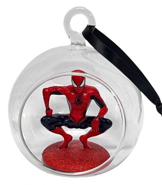 Marvel Skleněná otevřená koule 3D figurka SpiderMan