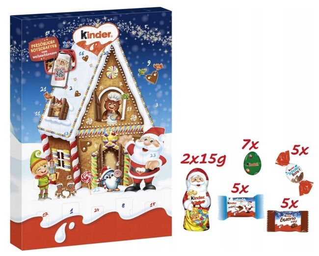 Kinder Mix Adventní kalendář 151g