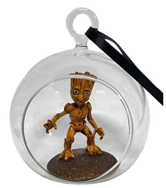 Marvel Skleněná otevřená koule Groot