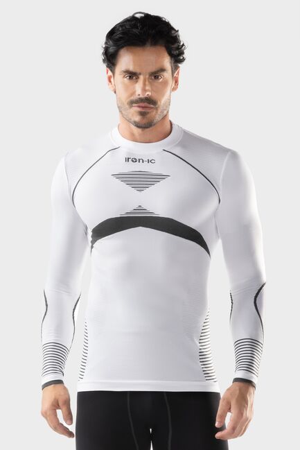 Pánské termo Iron-ic triko s s technologií i-soft Barva: White, Velikost: L/XL
