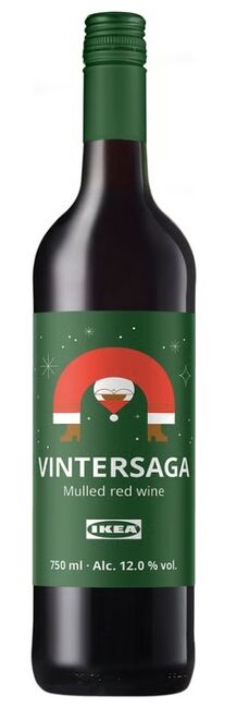 IKEA Svařené červ. víno 12%, 750 ml