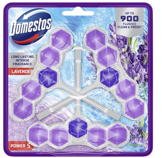 Domestos DOMESTOS Power 5 Levandule 3 × 50 g