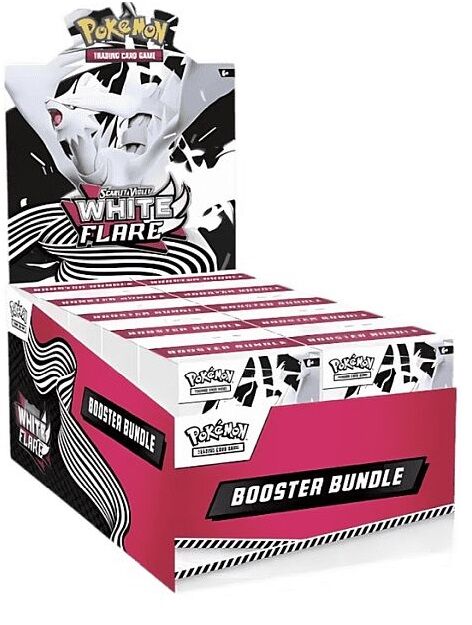 Pokémon Company Pokémon TCG: SV10.5 White Flare - Booster Bundle displey