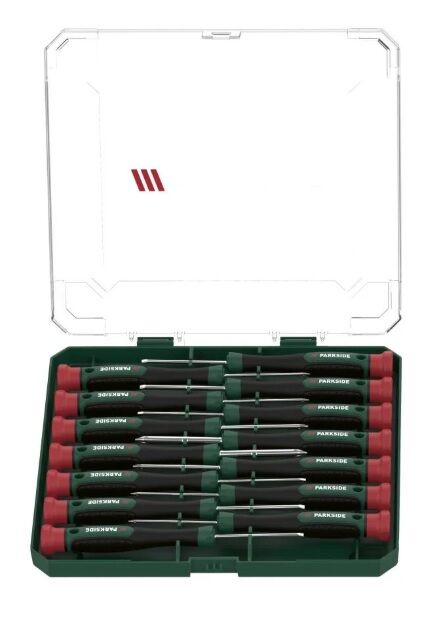 Parkside Sada přesných šroubováků, 14dílná