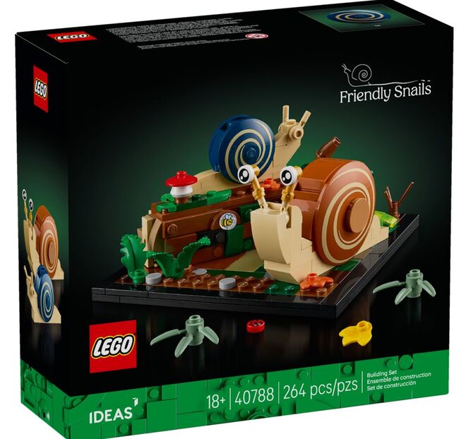 LEGO 40788 Prátelští hlemýždi