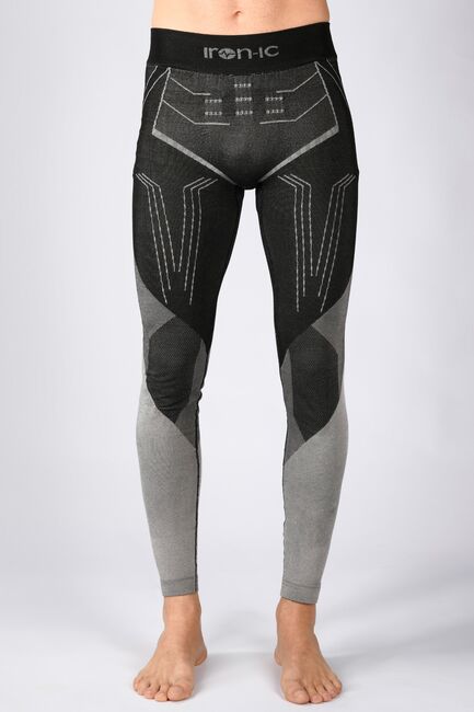 Iron-ic Pánské legíny z řady Thermic do nízkých teplot Barva: Black, Velikost: L/XL
