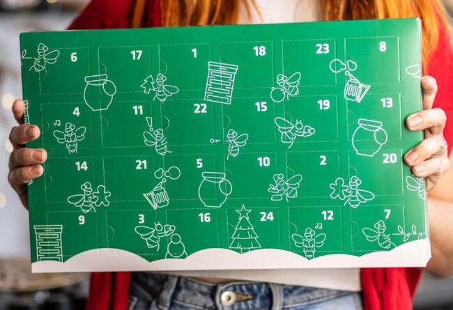 Včelařství Domovina Adventní kalendář Včelařství Domovina 24x28 g