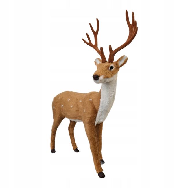 Vánoce -  dekorace jelen hnědý 30cm 1ks