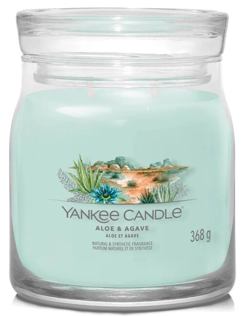 Yankee candle Signature dva knoty Aloe & Agave 368 g