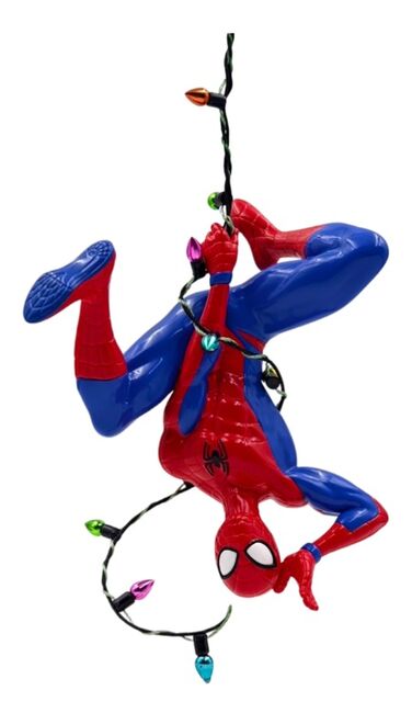 Marvel Vánoční ozdoba - Spiderman na vánočních světlech