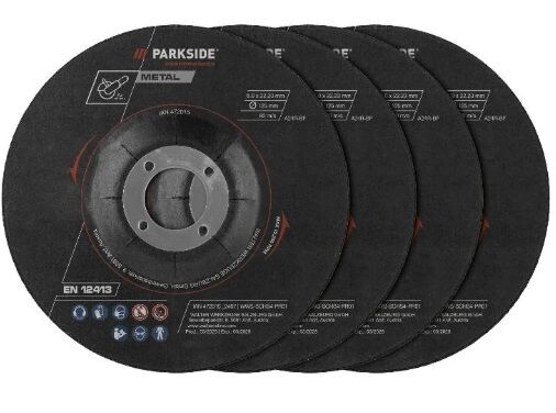 Parkside Sada hrubovacích kotoučů, 4dílná