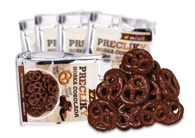 Mixit Preclíky do kapsy - hořká čokoláda (5ks)