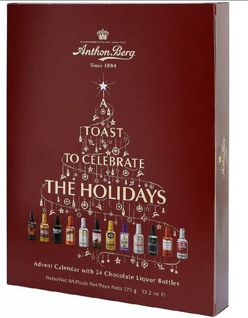 Adventní kalendář likérové lahvičky 375 g