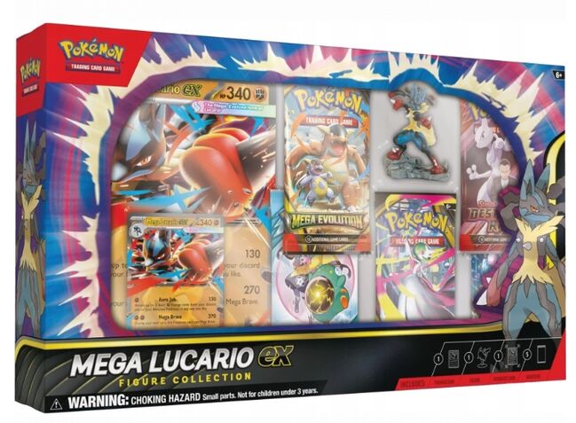 Pokémon Company Pokémon TCG Mega Lucario ex Premium Figure Collection