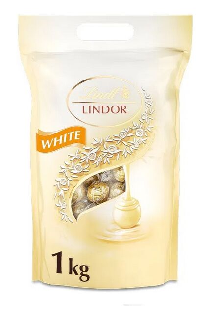 Lindt LINDT Lindor Pralinky Bílá Čokoláda 1000 g