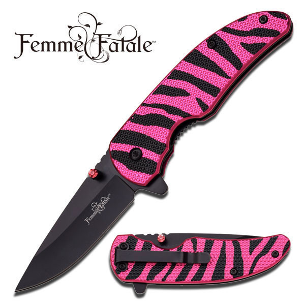 FEMME FATALE Nůž Femme Fatale FFA006PKZ Typ ZEBRA
