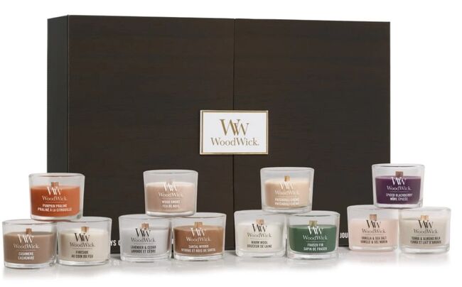 WoodWick luxusní Adventní kalendář