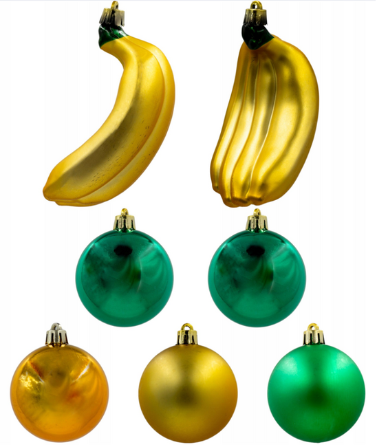 Colmore By Diga  Sada ozdob 7 kusů s Banánem
