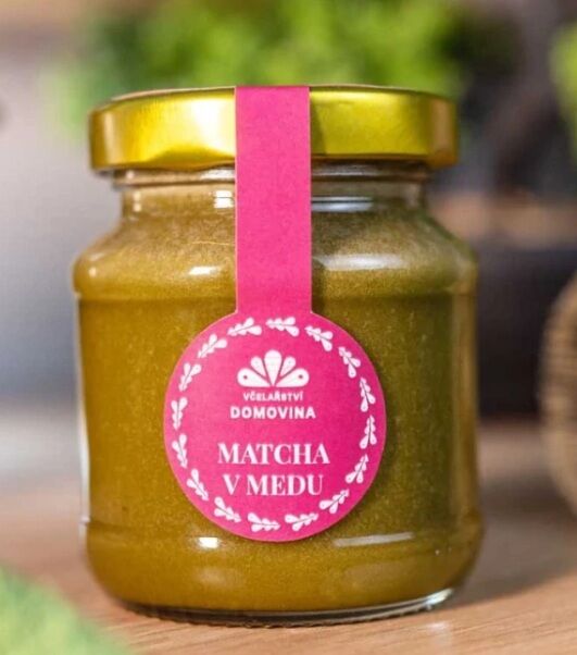 Včelařství Domovina Matcha v medu 170g
