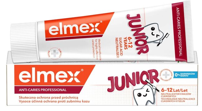 ELMEX Anti-Caries Professional Junior 6-12 let 75 ml