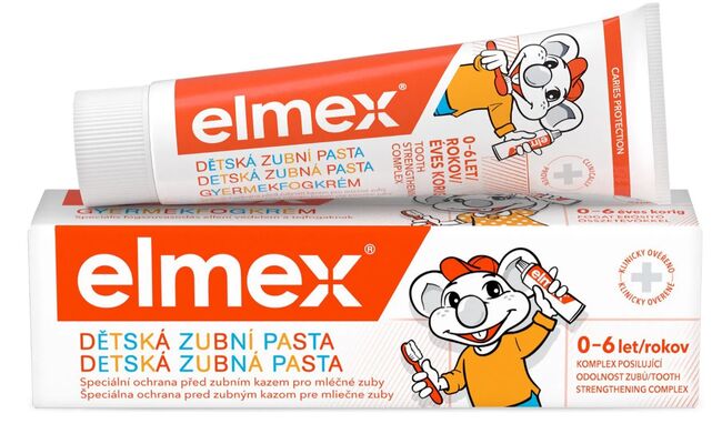 ELMEX dětská zubní pasta, 50ml