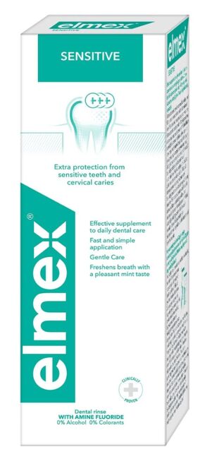 ELMEX ústní voda Gentle Care, 400ml