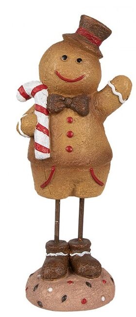 Vánoční dekorace Perníček Gingerbread Man - 10*8*23 cm