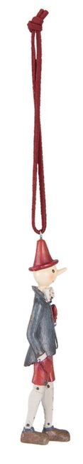 Závěsná dekorace Pinocchio - 3*2*11 cm