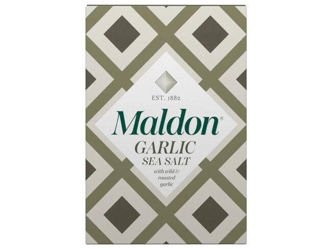 Mořská sůl Maldon s česnekem, 100g