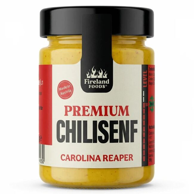 Fireland Foods Chilli hořčice Carolina Reaper, 180g