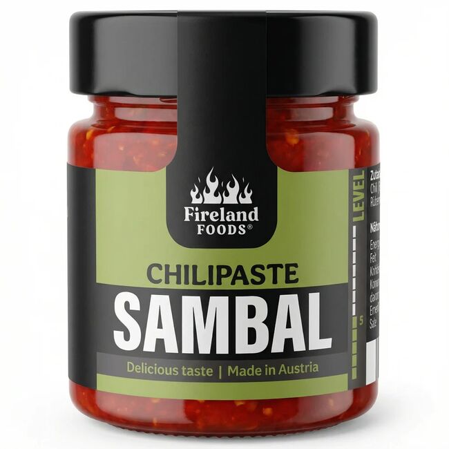Fireland Foods Sambal Chili Paste, 140g