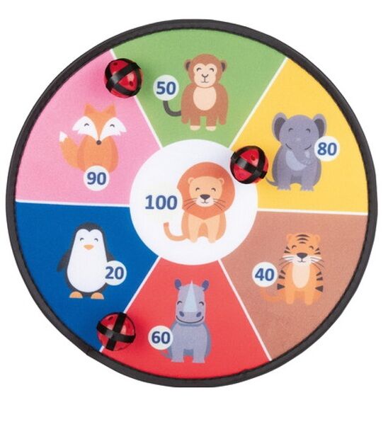 Playtive Terč na suchý zip se zvířátky