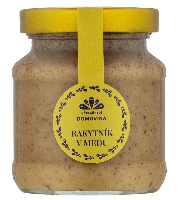 Včelařství Domovina Rakytník v medu 180 g