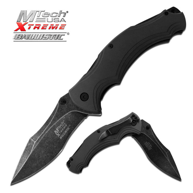 MTech M-Tech USA MX-A840BK SPRING ASSISTED KNIFE