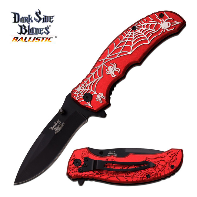DARK SIDE BLADES DS-A047RD SPRING ASSISTED KNIFE