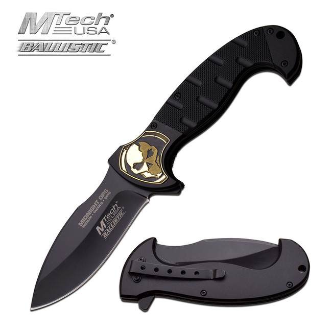 MTech MT-A876BK Spring Assisted Knife