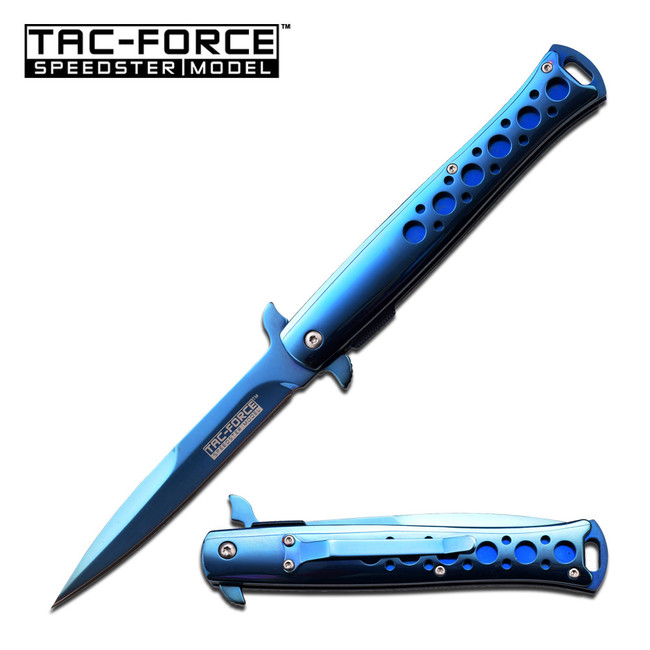 Tac-Force TF-884BL Spring Assisted Knife