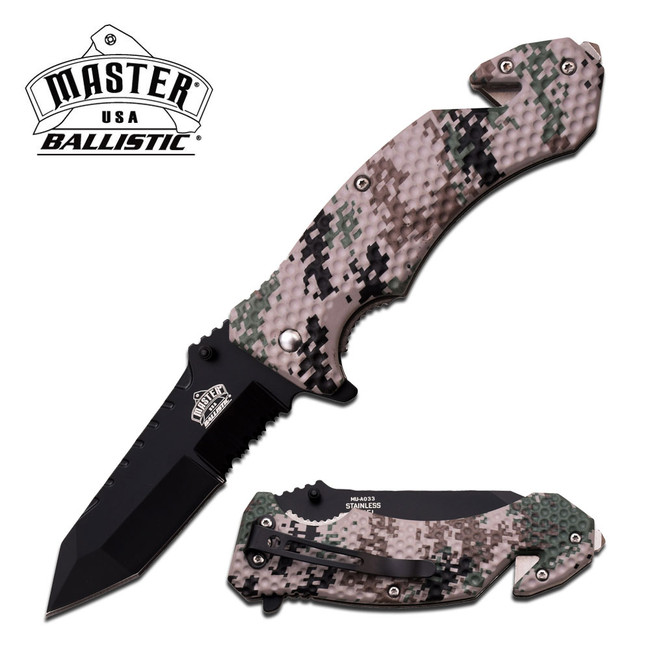 MASTER USA MU-A033DG Spring Assisted Knife